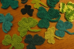 knitted-shamrocks-window